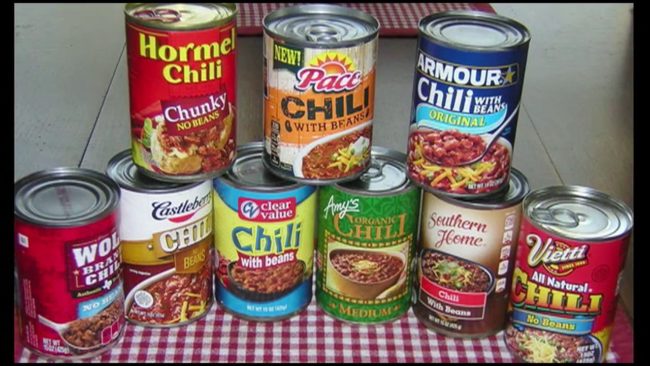 Best Canned Chilli