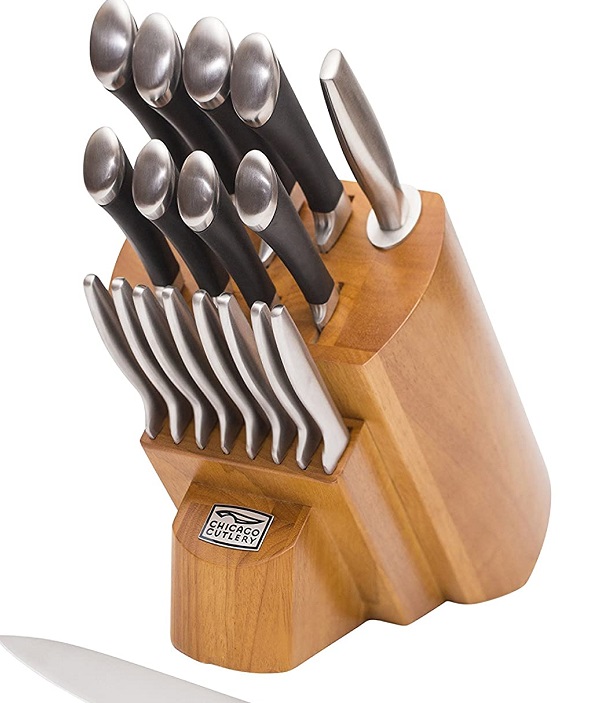 Chicago Cutlery 18-Piece Fusion Forged Knife Set