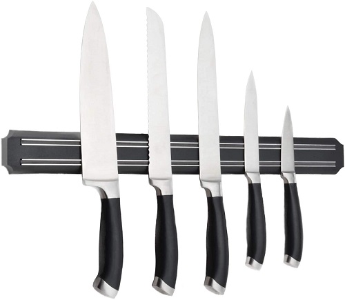 Magnetic Knife Strips, 15 Inch Magnetic Knife Storage Strip, Knife Holder, Knife Rack, Knife Strip, Kitchen Utensil Holder, Tool Holder, Multipurpose Magnetic Knife Rack