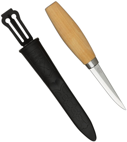 Morakniv Wood Carving 106 Knife with Laminated Steel Blade, 3.2-Inch, M-106-1630